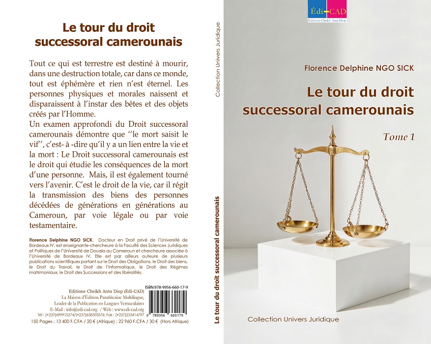 Le tour du droit successoral camerounais 